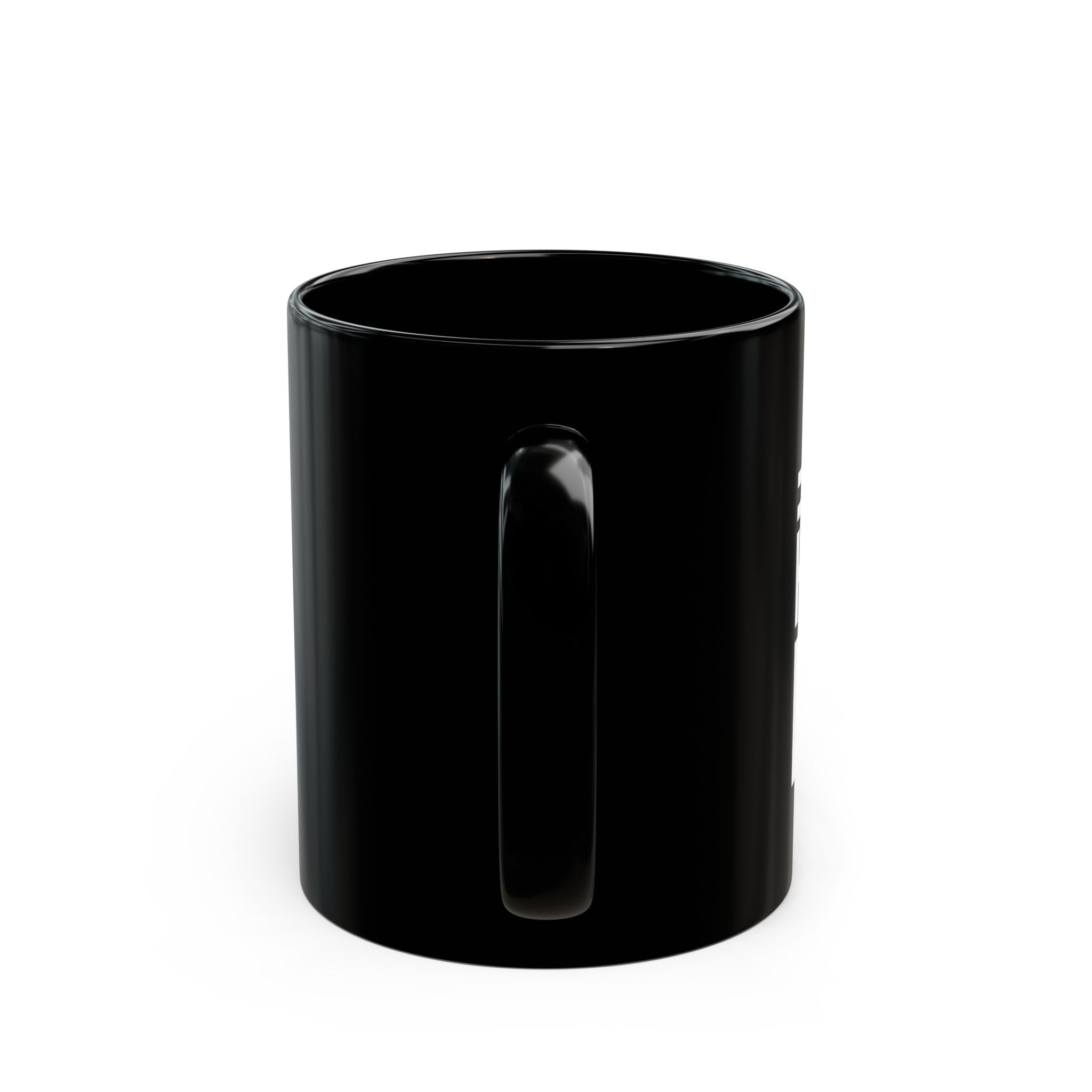 Smoldering Black Hiking Dad Mug