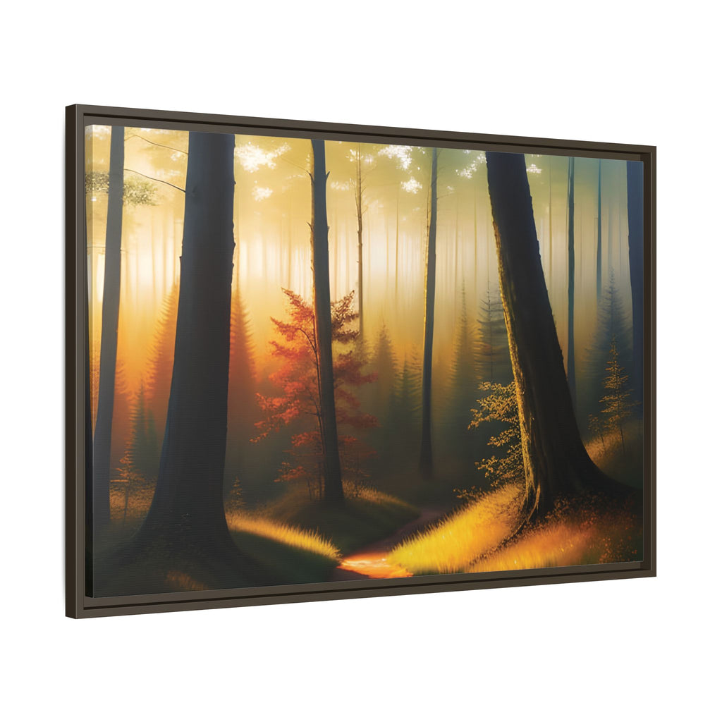 Wall Art Print - Misty Forest Sunrise
