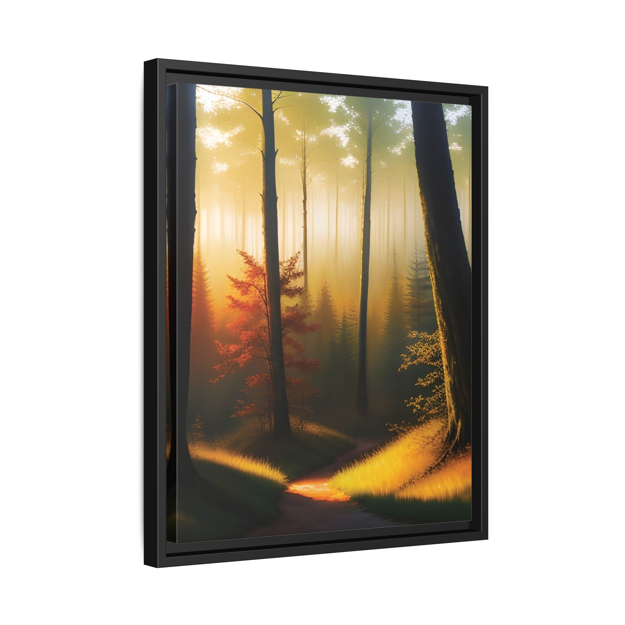 Wall Art Print - Misty Forest Sunrise