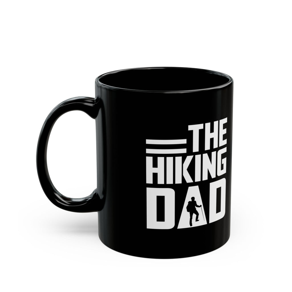 Smoldering Black Hiking Dad Mug