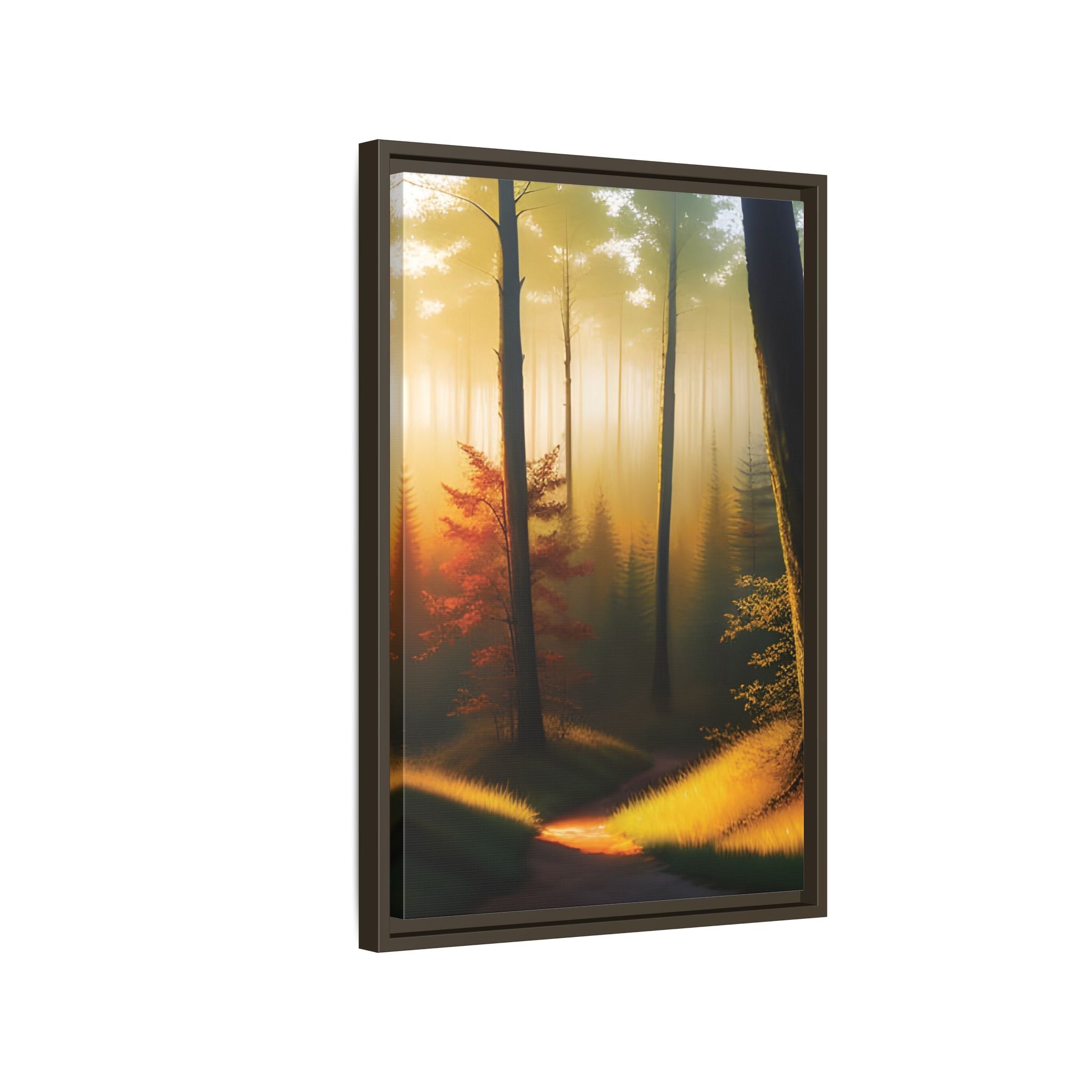 Wall Art Print - Misty Forest Sunrise