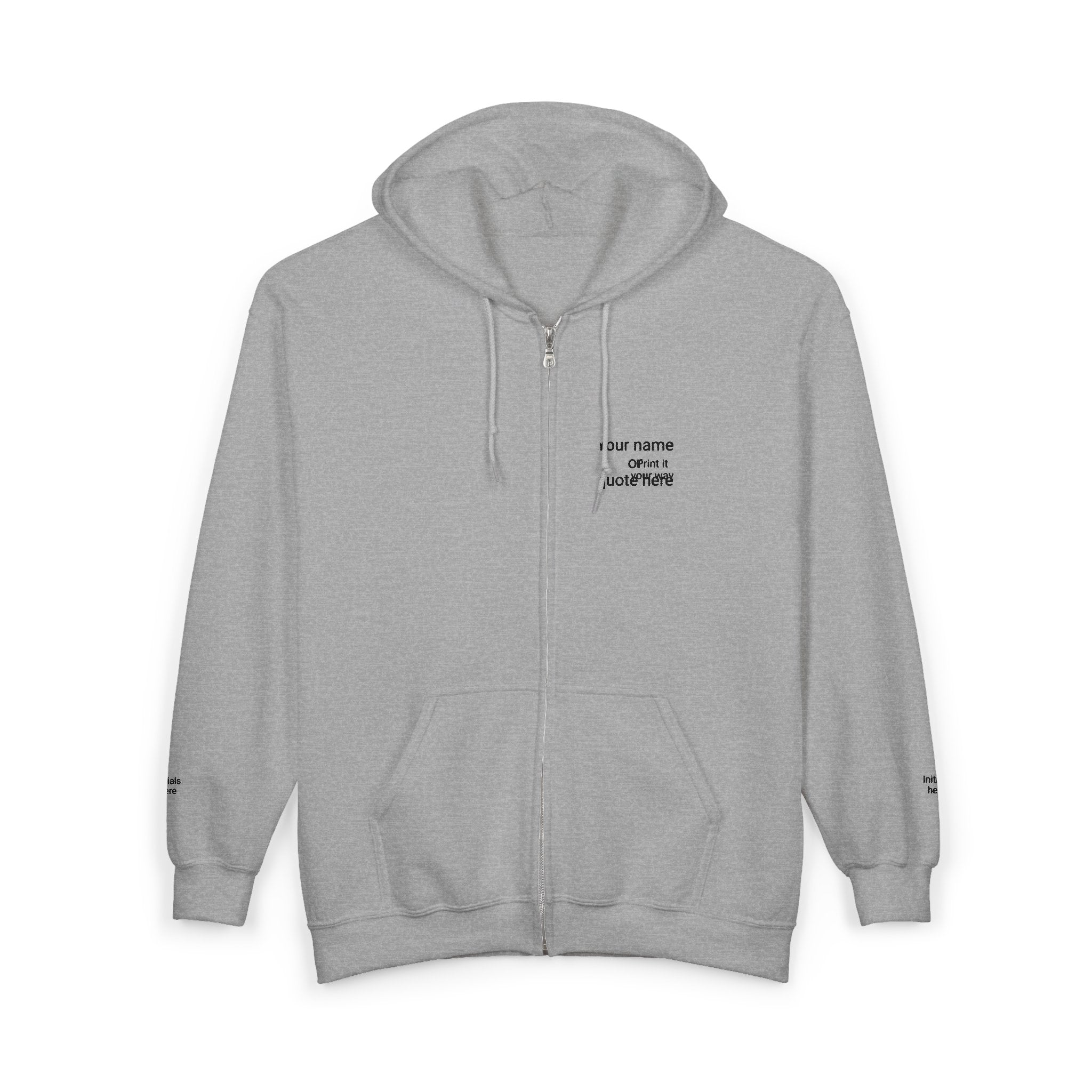 Unisex Heavy Blend™ Full Zip Hooded Sweatshirt