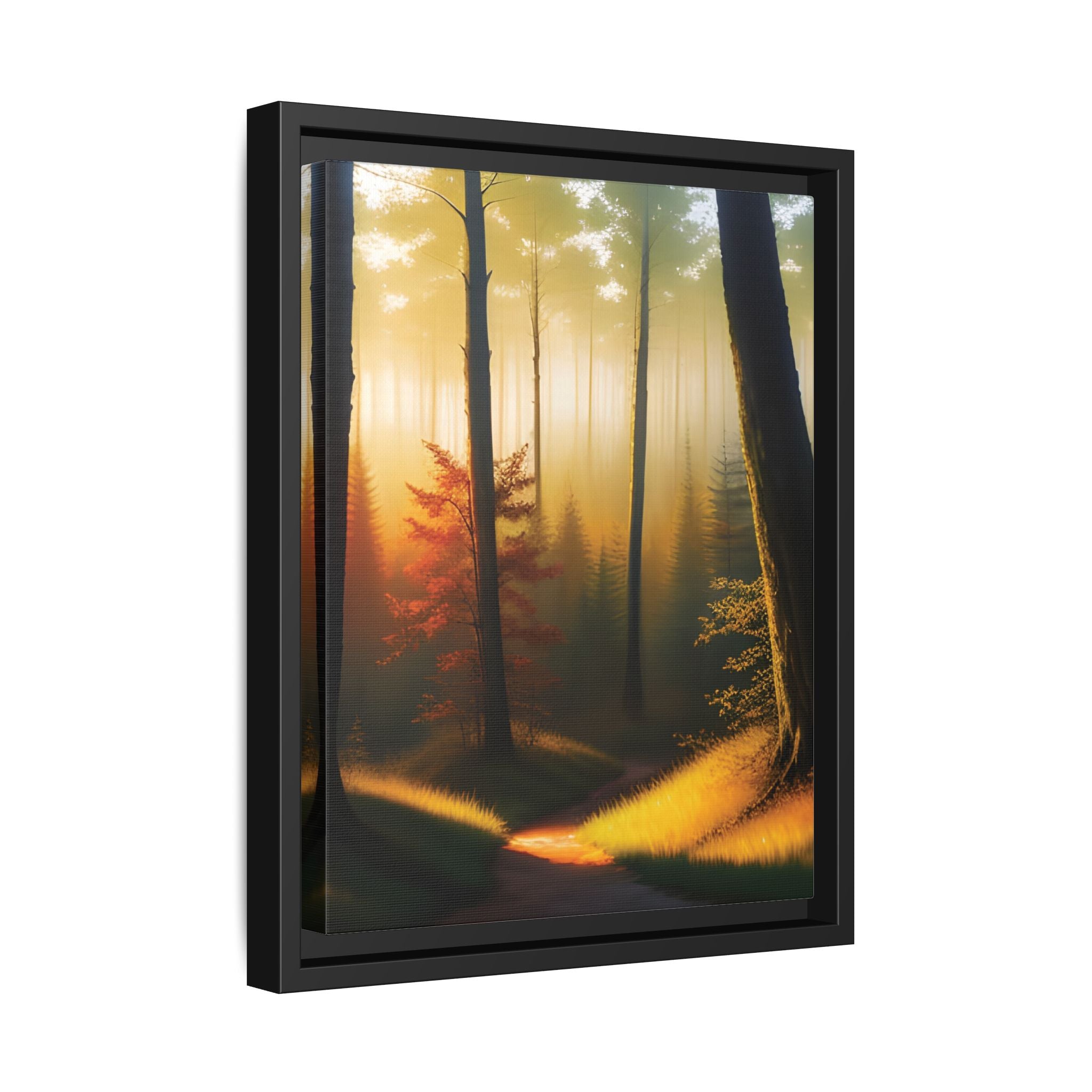 Wall Art Print - Misty Forest Sunrise