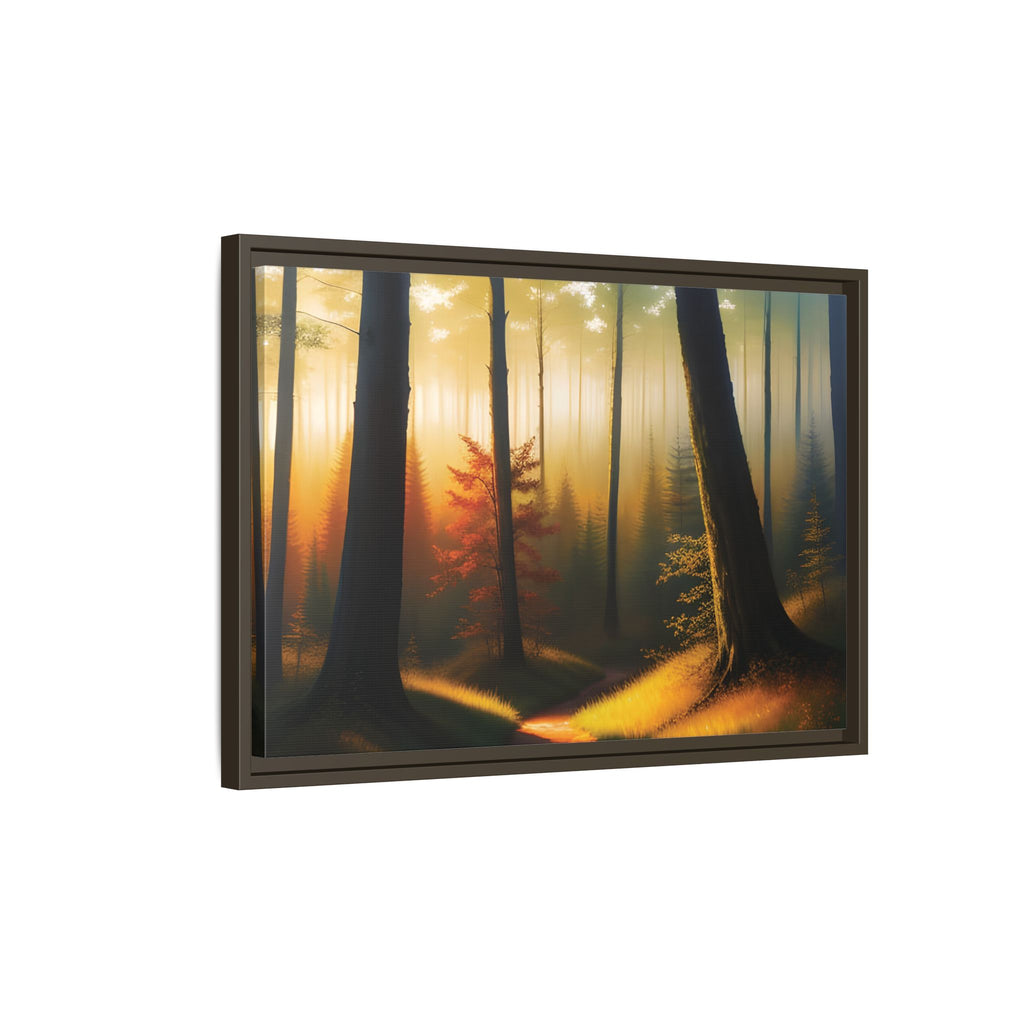 Wall Art Print - Misty Forest Sunrise