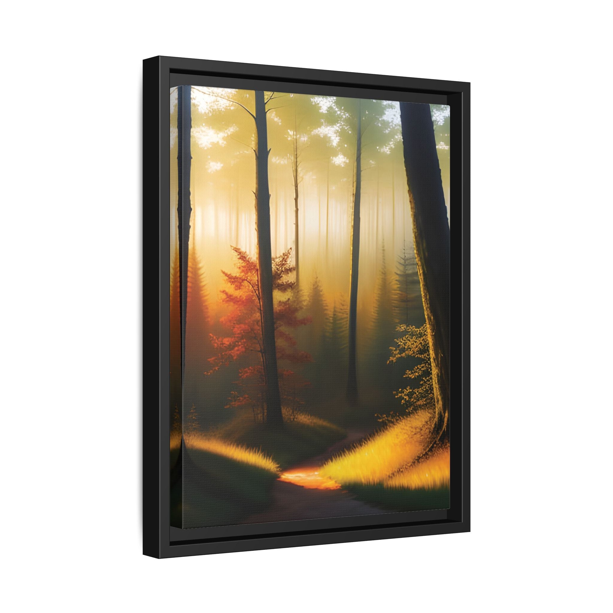 Wall Art Print - Misty Forest Sunrise