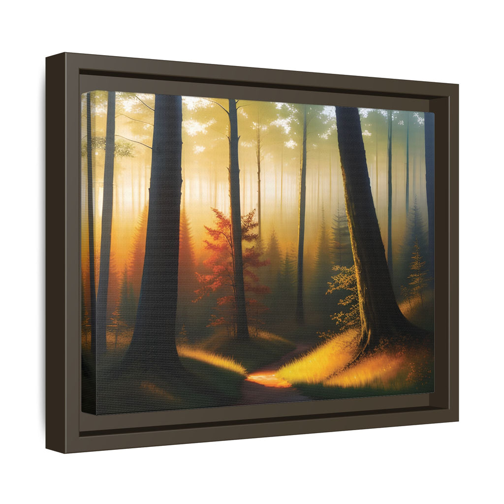 Wall Art Print - Misty Forest Sunrise