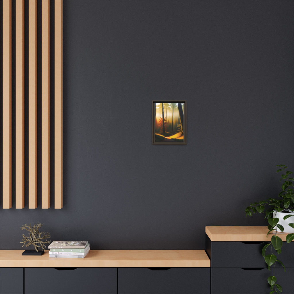 Wall Art Print - Misty Forest Sunrise