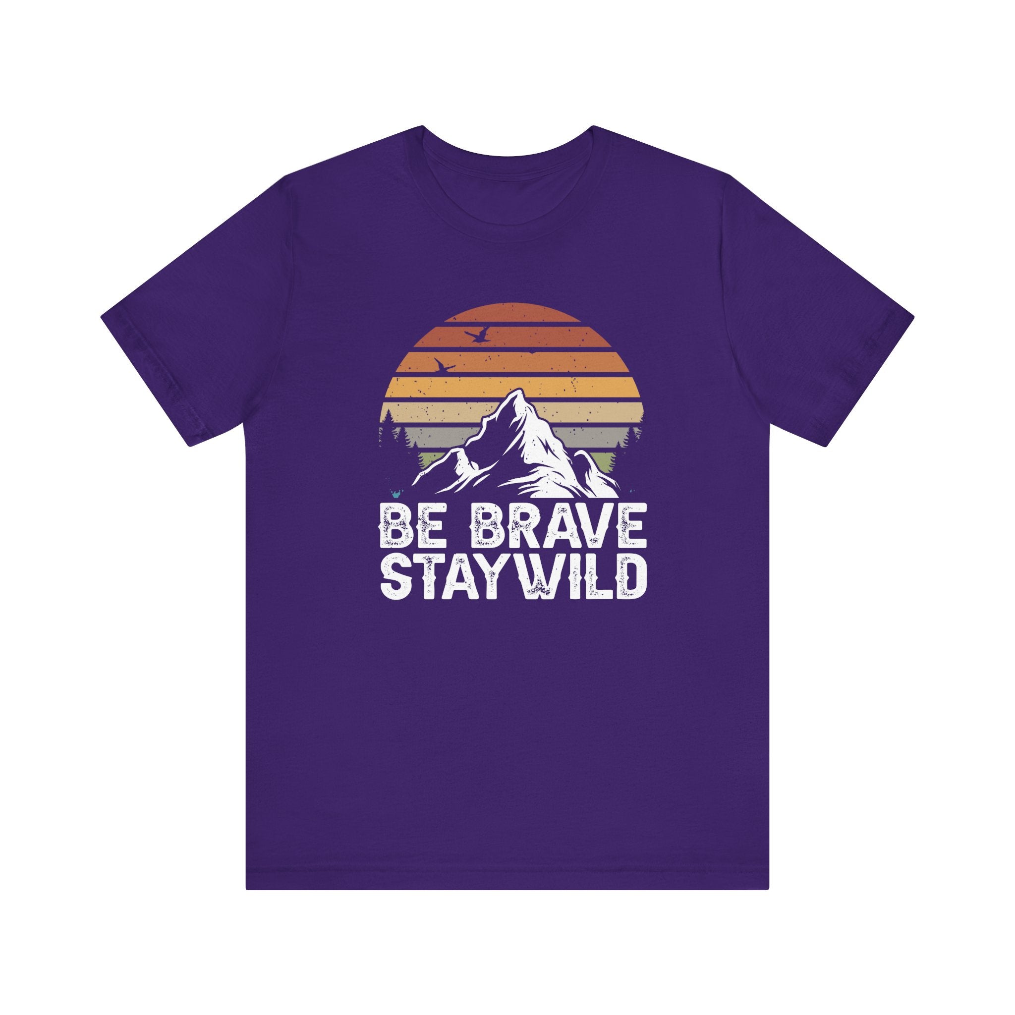 Vibrant Sunset Mountain Shirt