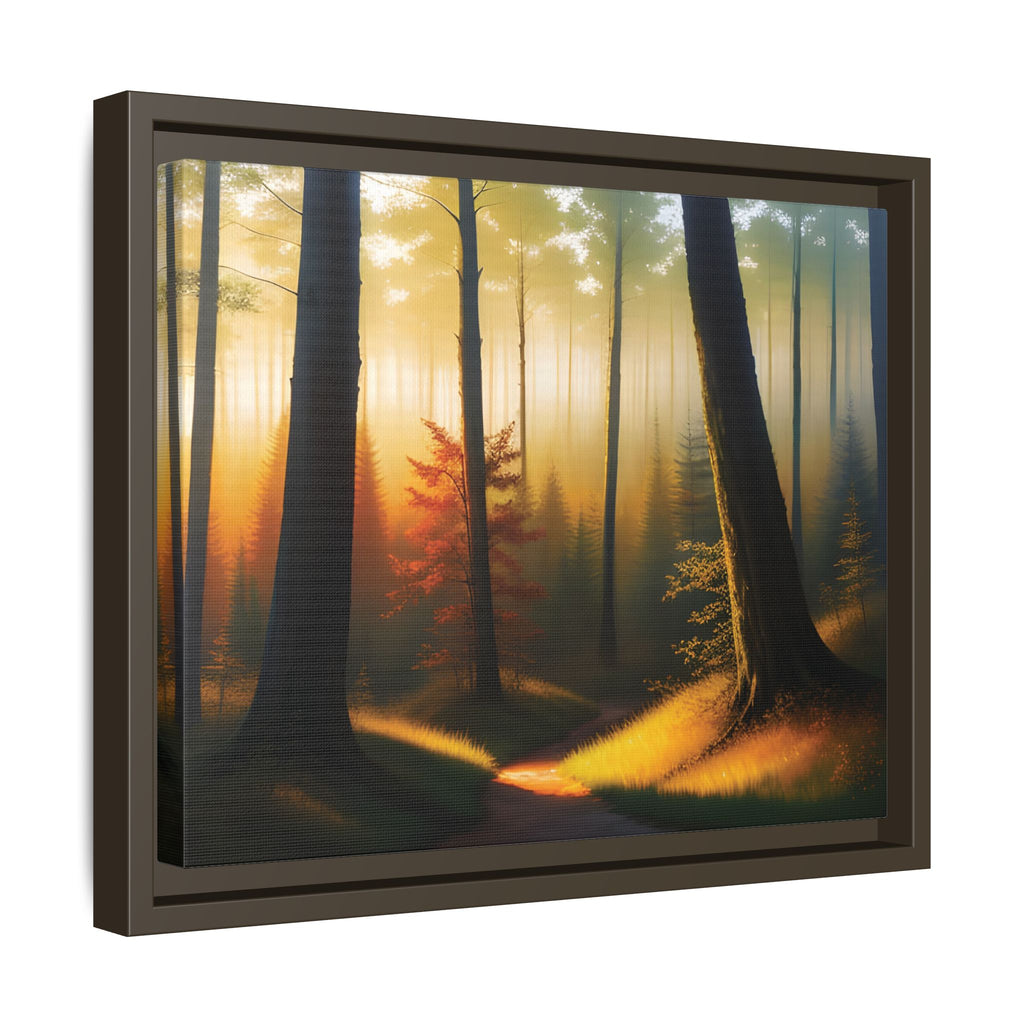 Wall Art Print - Misty Forest Sunrise
