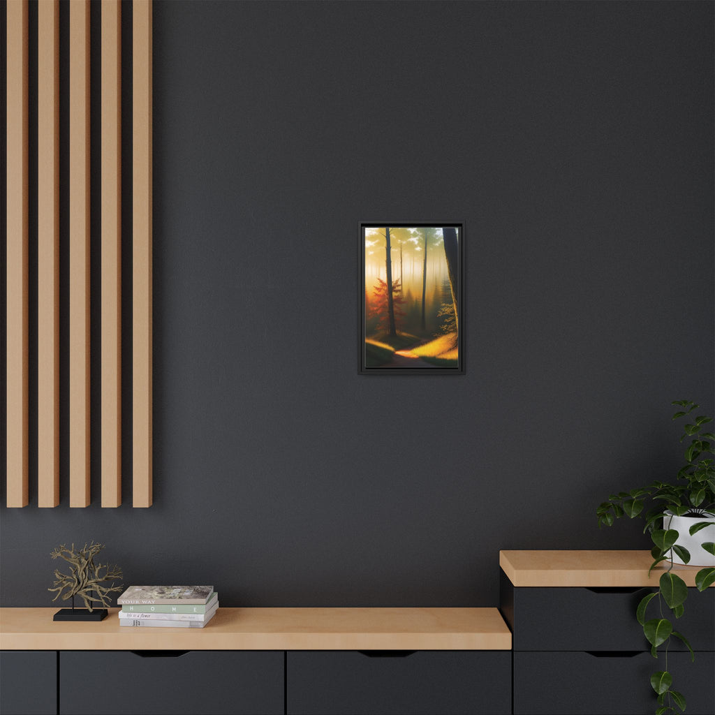 Wall Art Print - Misty Forest Sunrise