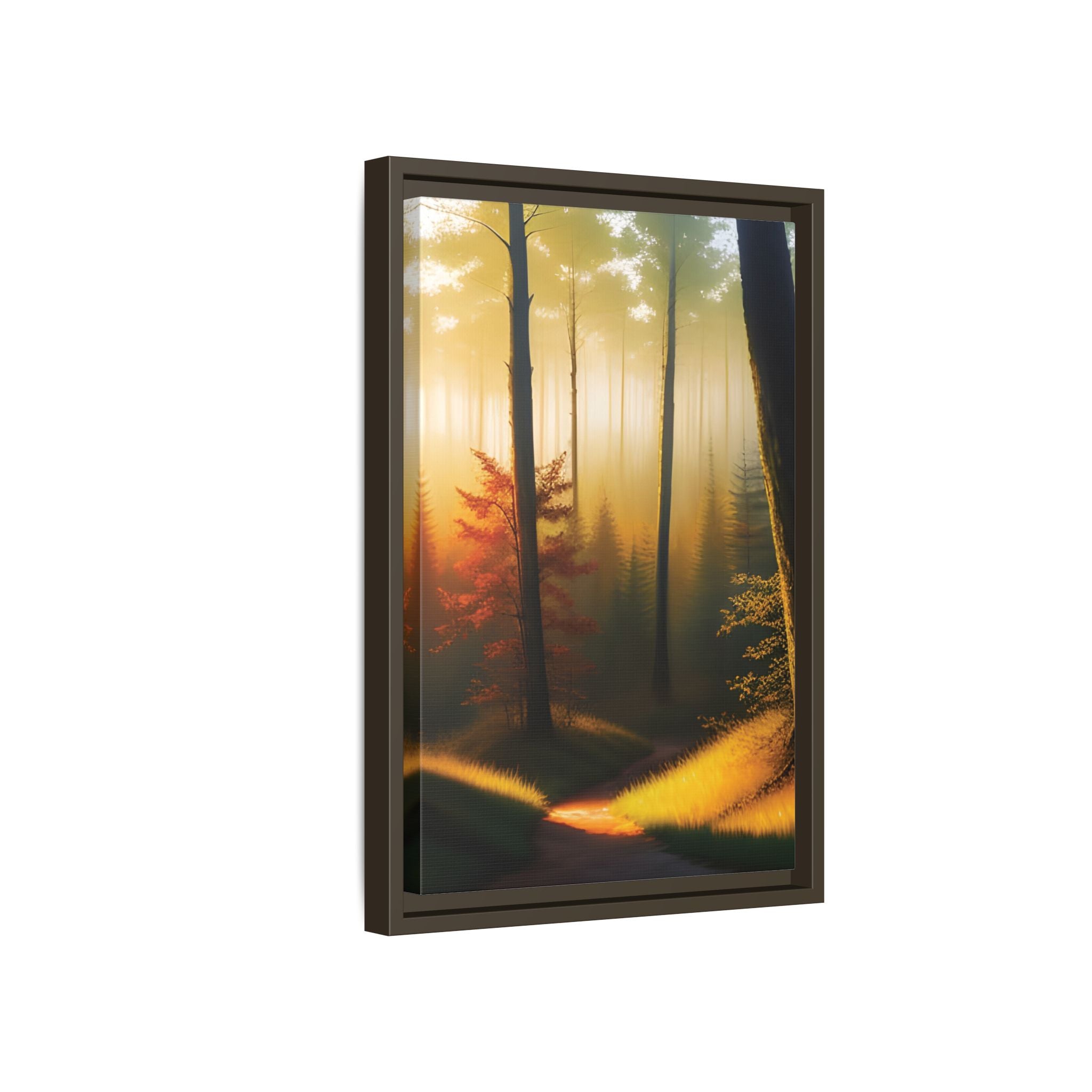 Wall Art Print - Misty Forest Sunrise