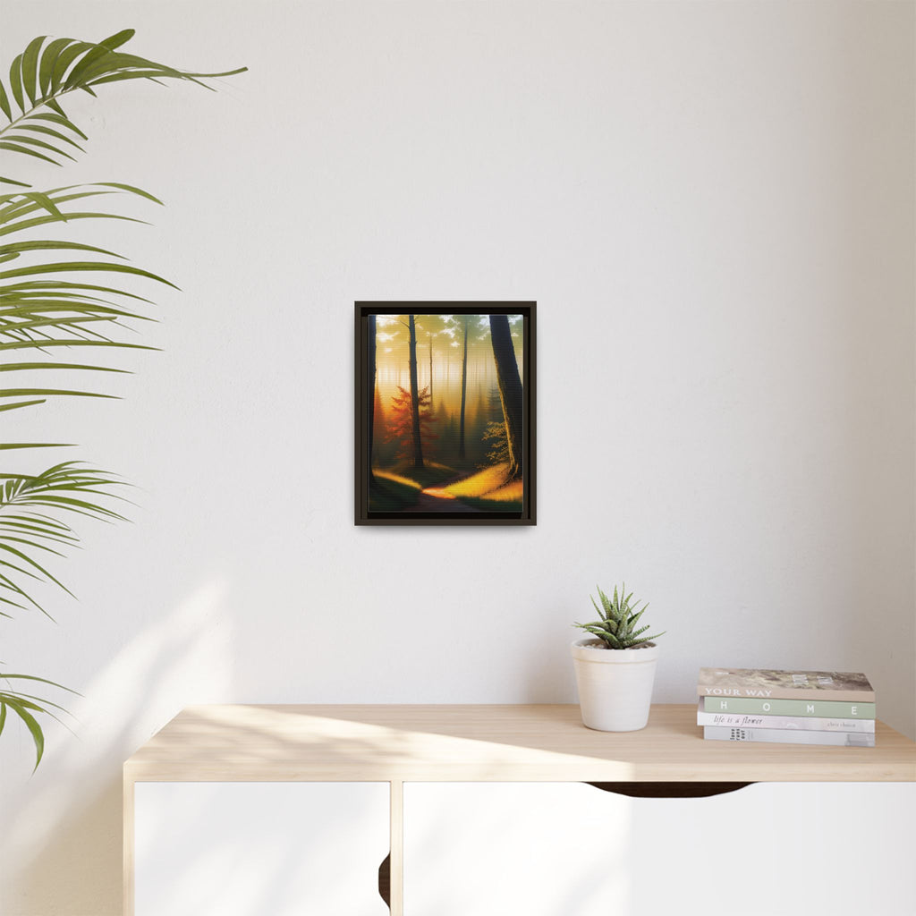Wall Art Print - Misty Forest Sunrise
