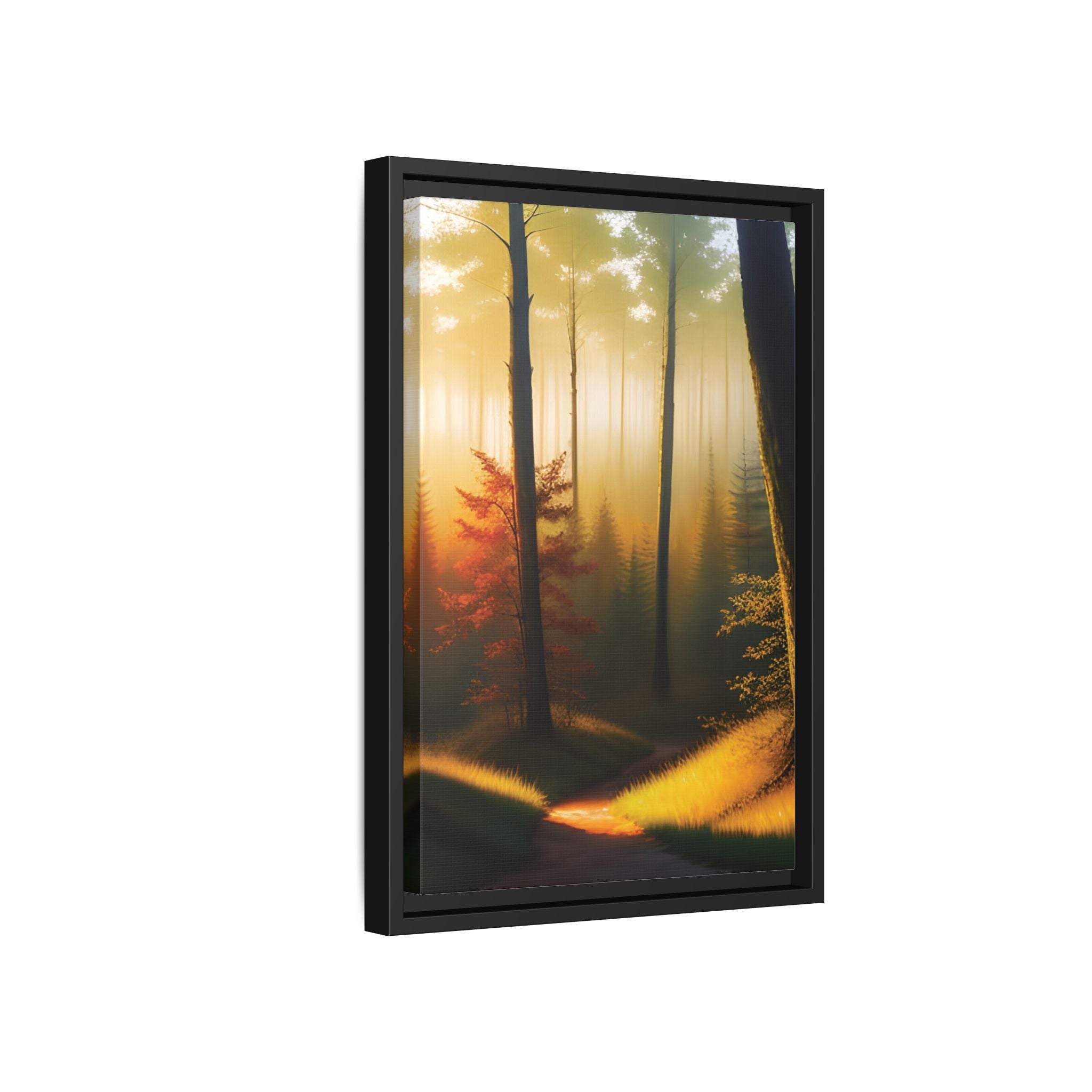 Wall Art Print - Misty Forest Sunrise