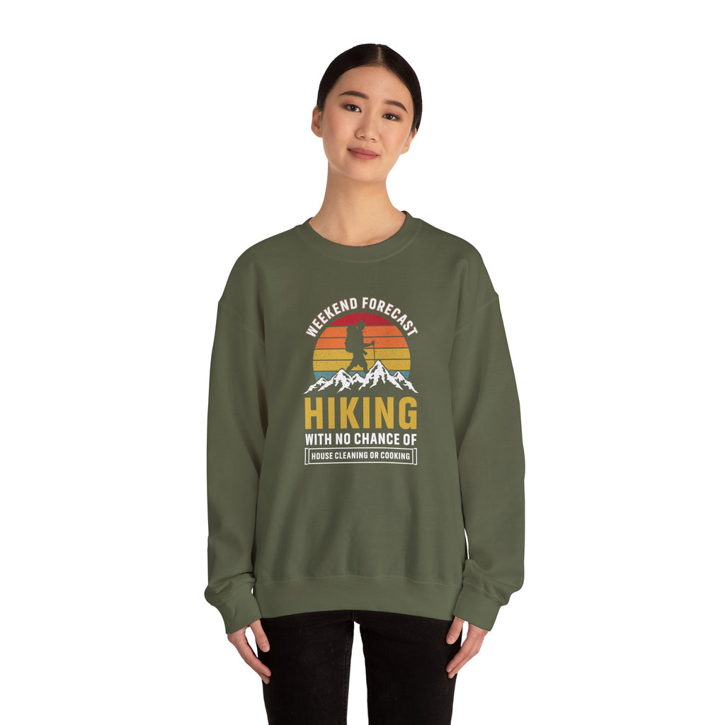 Spirited Trail-Lover Crew Sweatshirt