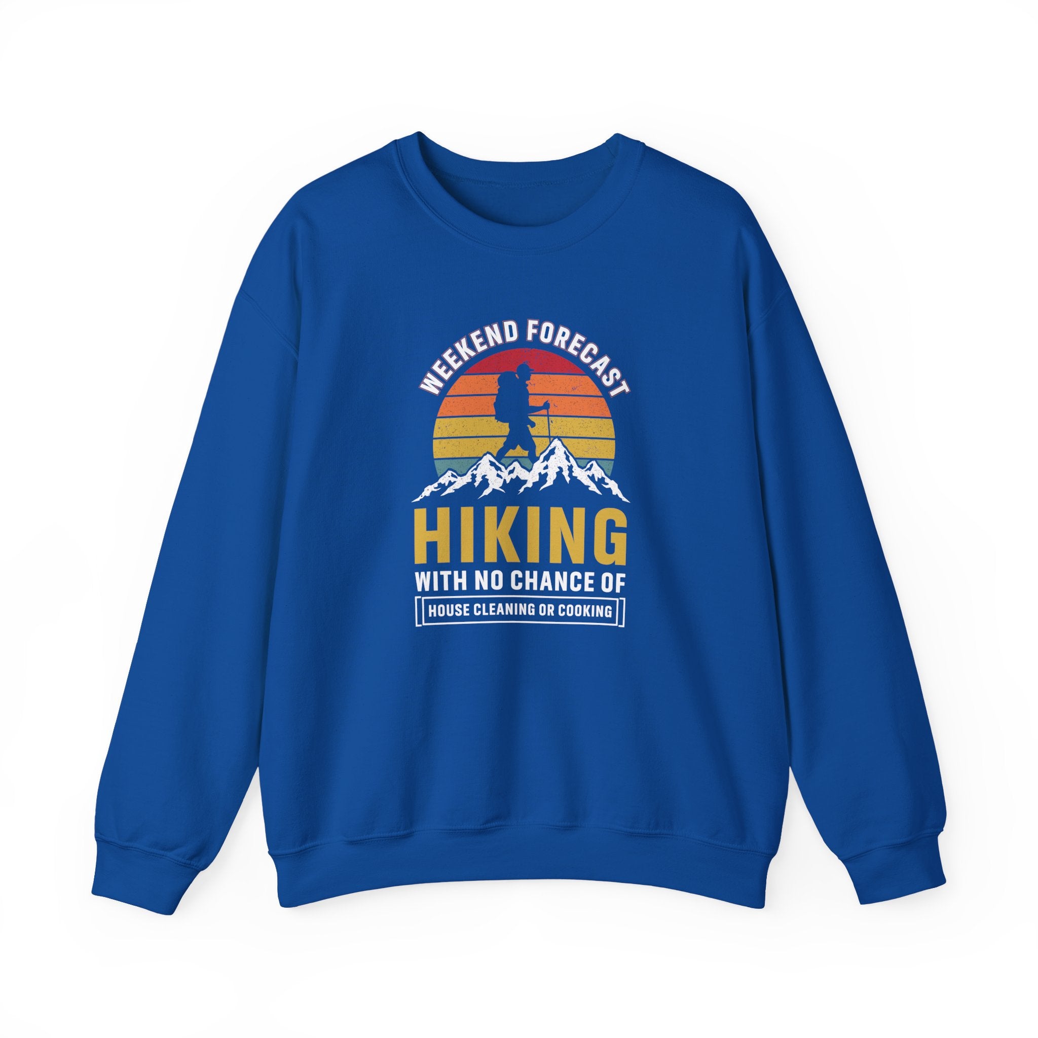 Spirited Trail-Lover Crew Sweatshirt