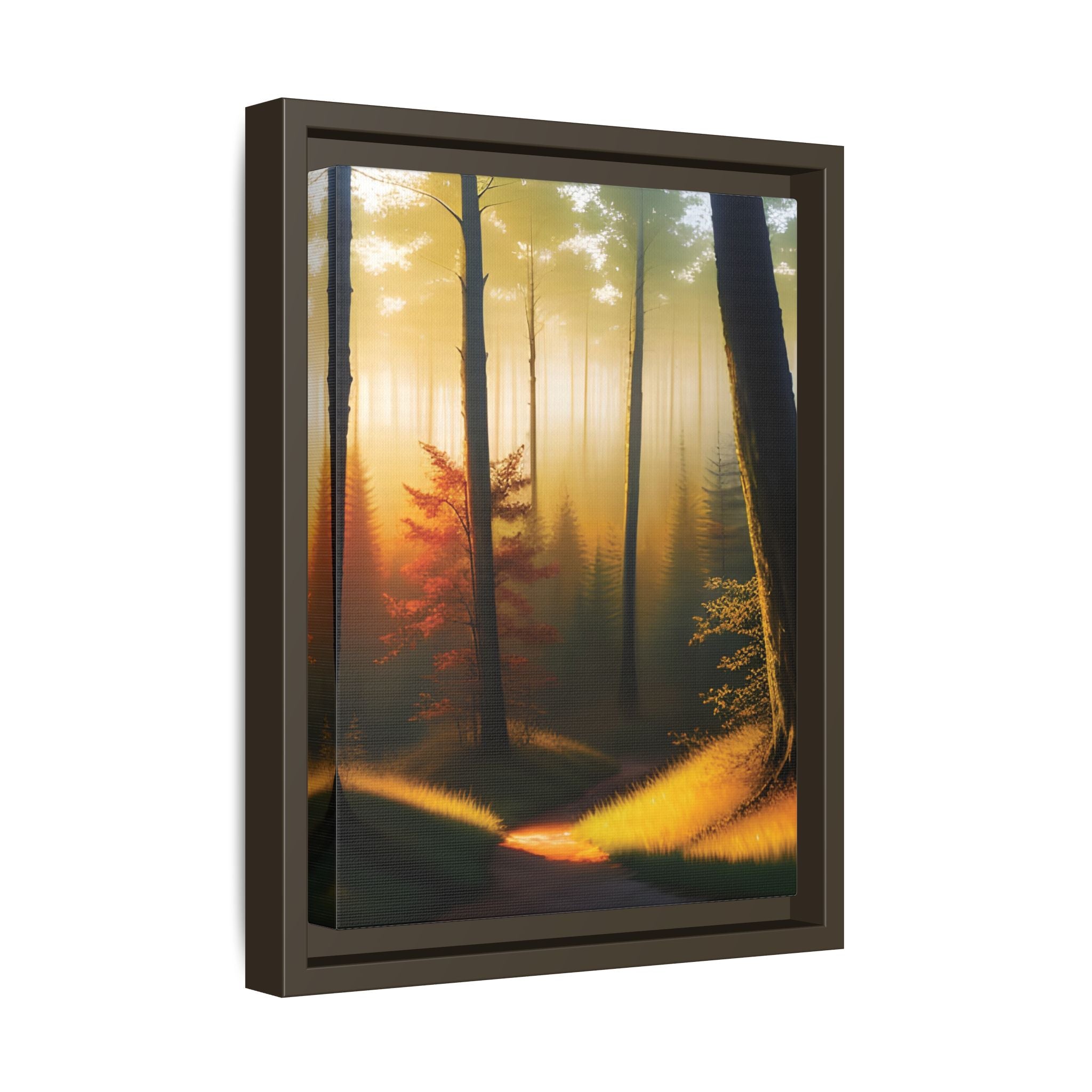 Wall Art Print - Misty Forest Sunrise