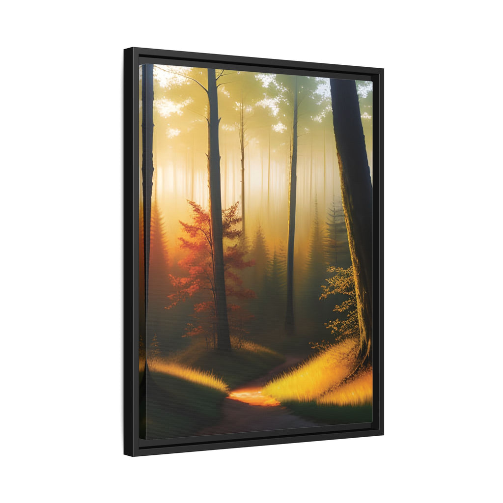 Wall Art Print - Misty Forest Sunrise