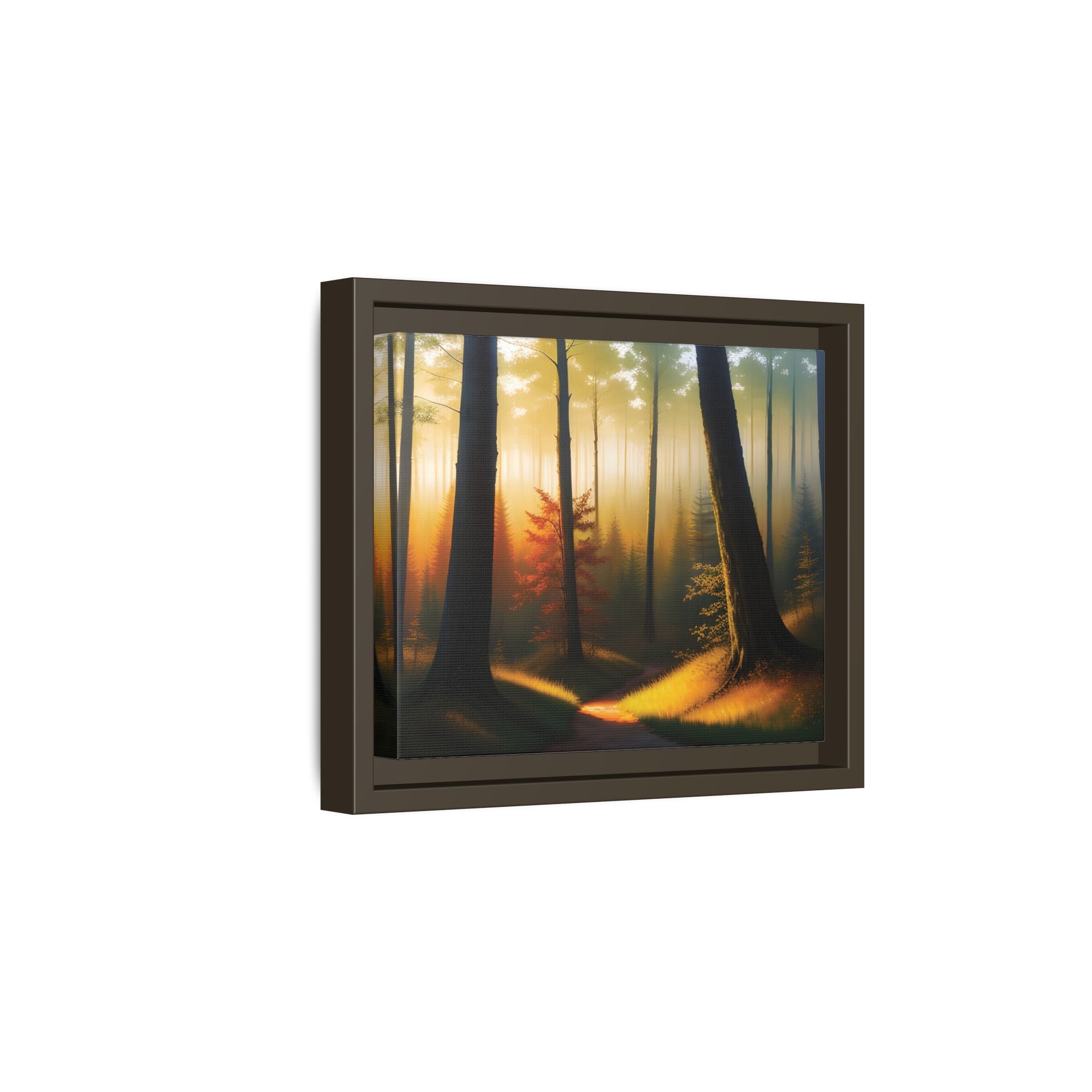Wall Art Print - Misty Forest Sunrise