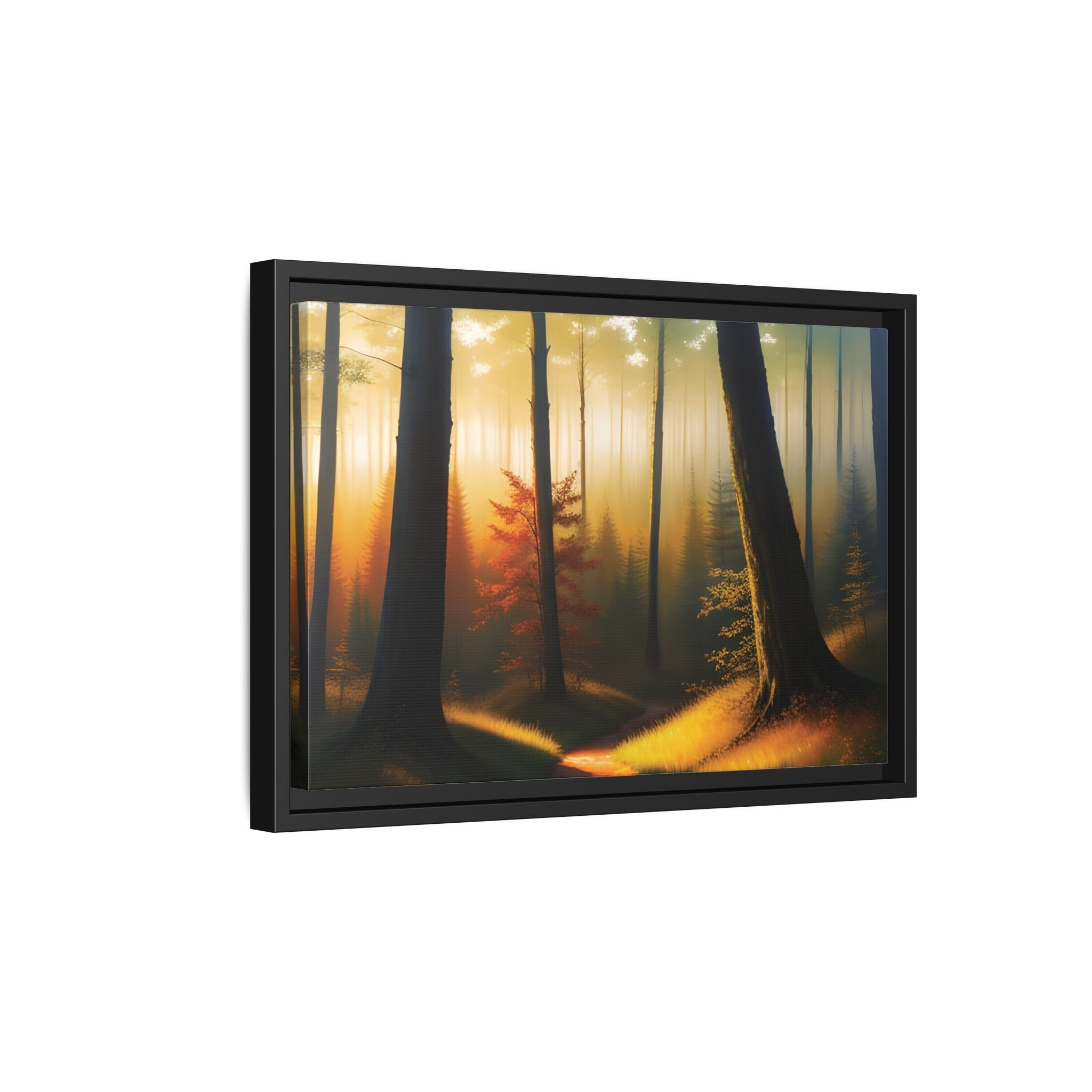 Wall Art Print - Misty Forest Sunrise