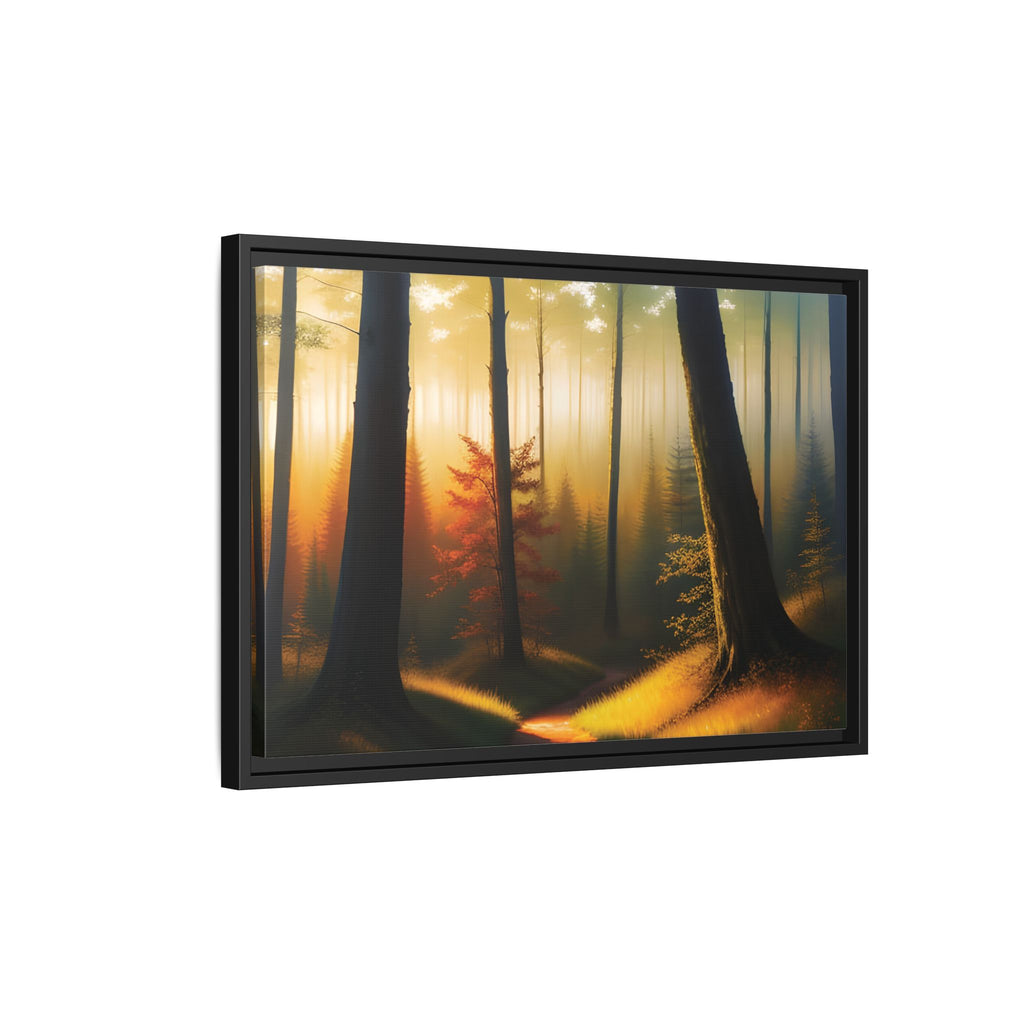Wall Art Print - Misty Forest Sunrise