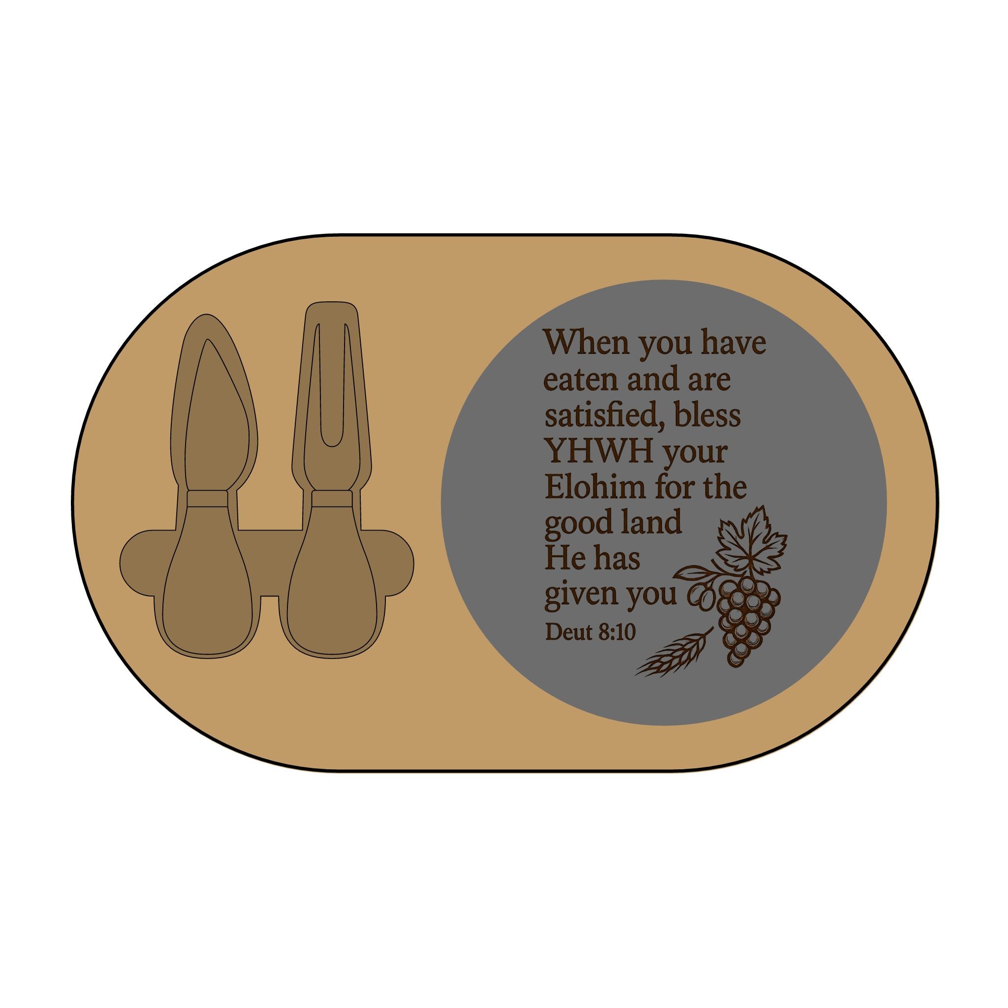 Engraved Charcuterie Board