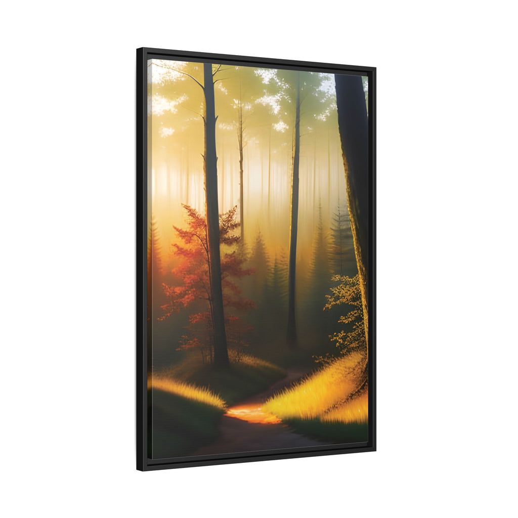 Wall Art Print - Misty Forest Sunrise