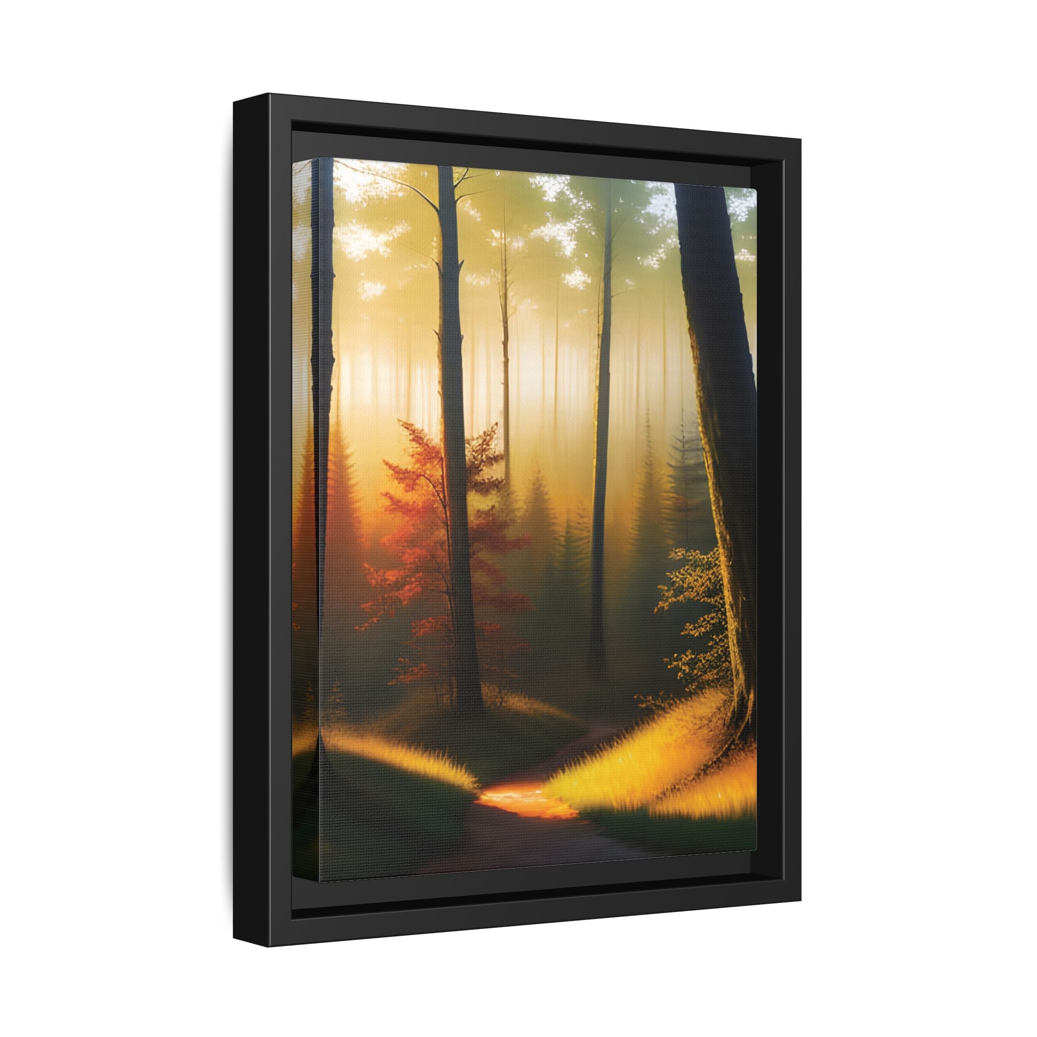 Wall Art Print - Misty Forest Sunrise