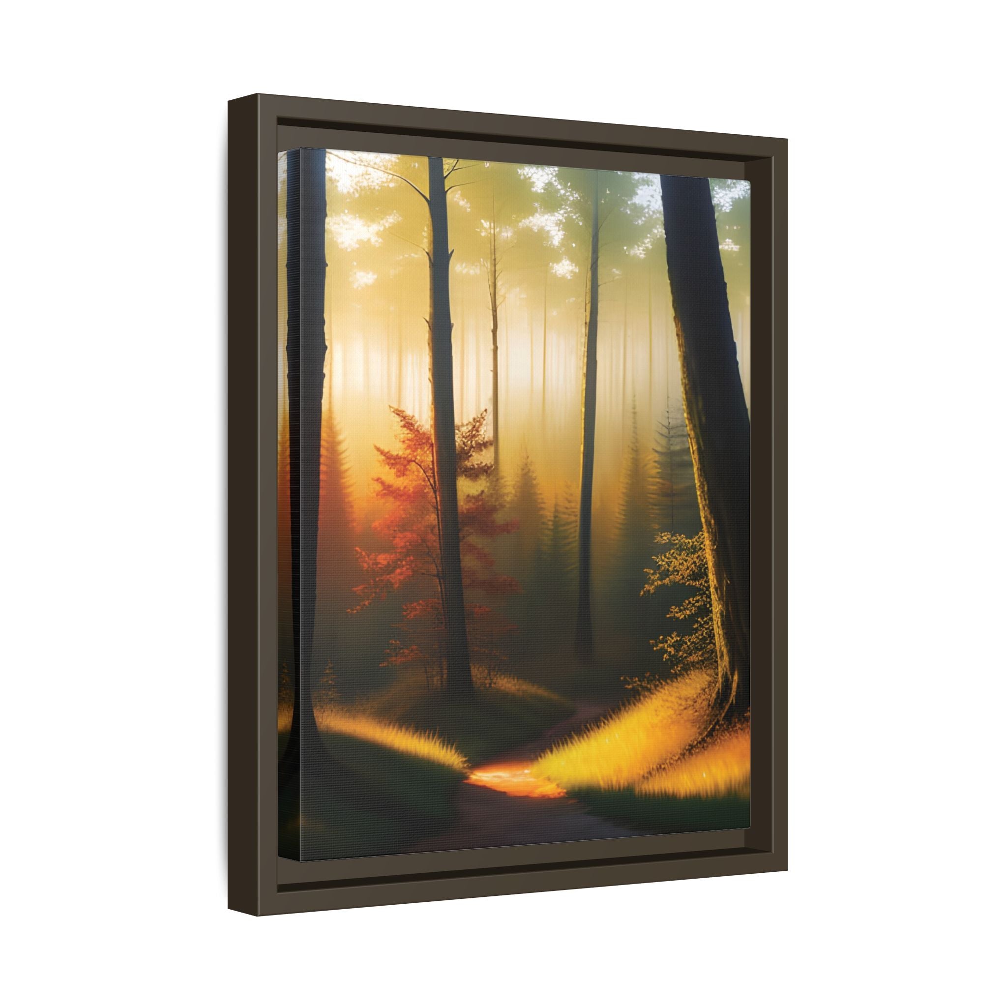 Wall Art Print - Misty Forest Sunrise