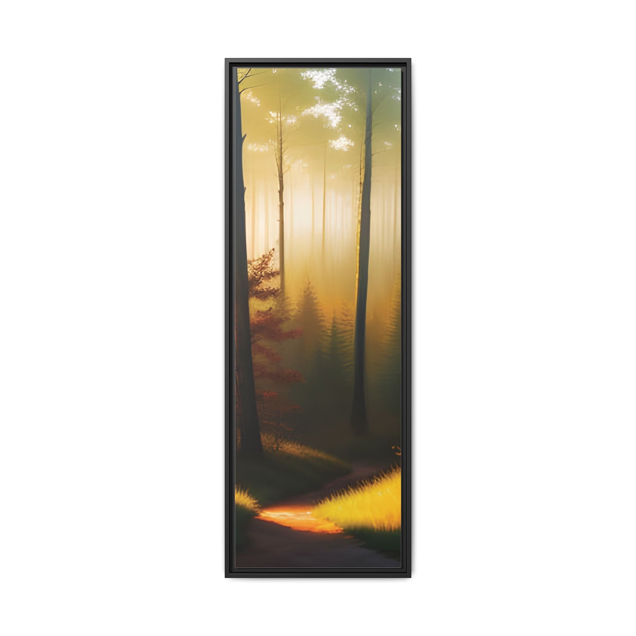 Wall Art Print - Misty Forest Sunrise
