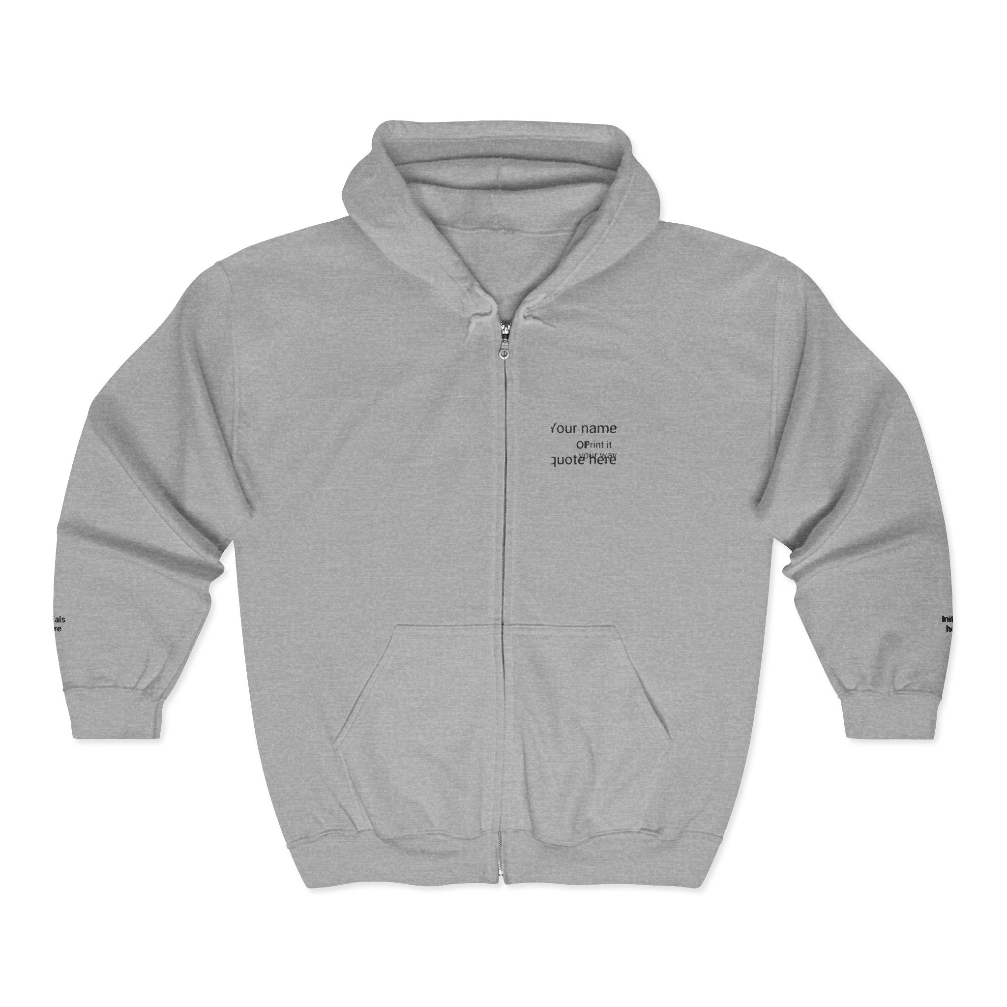 Unisex Heavy Blend™ Full Zip Hooded Sweatshirt