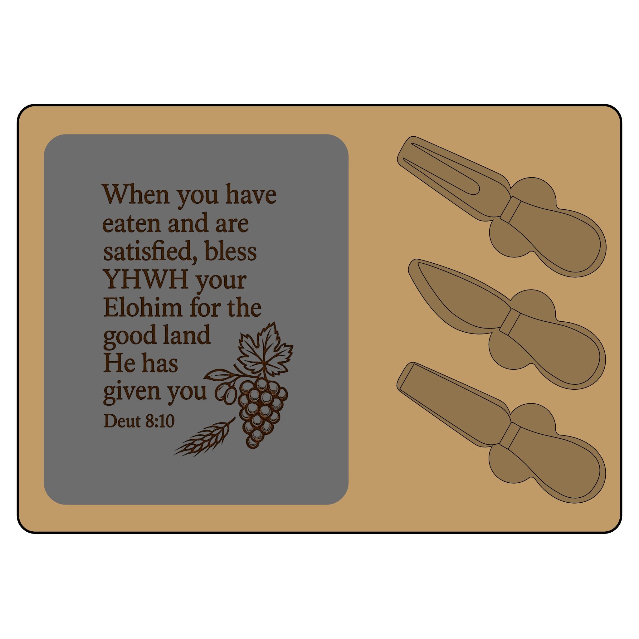 Engraved Charcuterie Board
