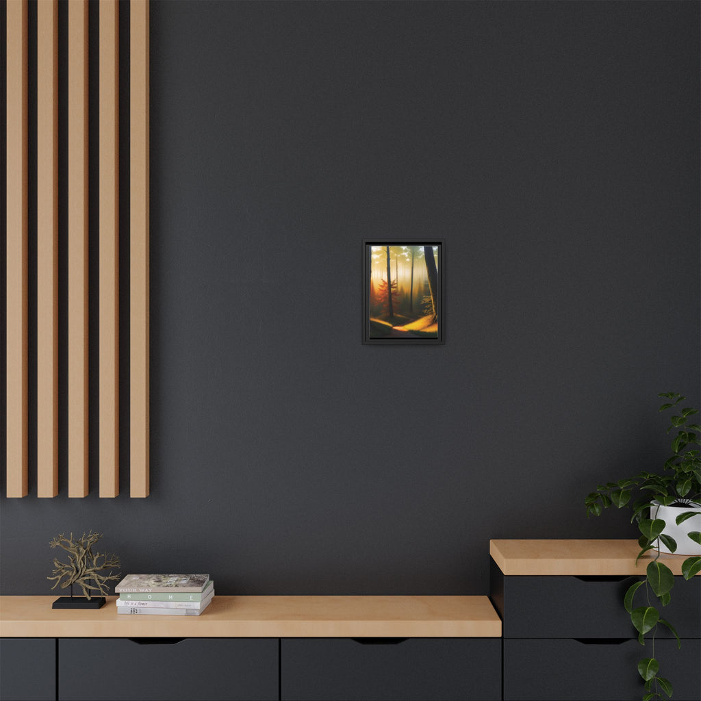 Wall Art Print - Misty Forest Sunrise