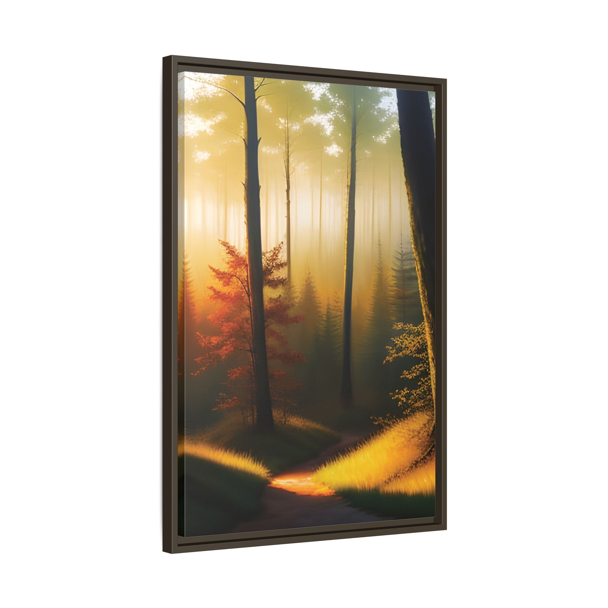 Wall Art Print - Misty Forest Sunrise