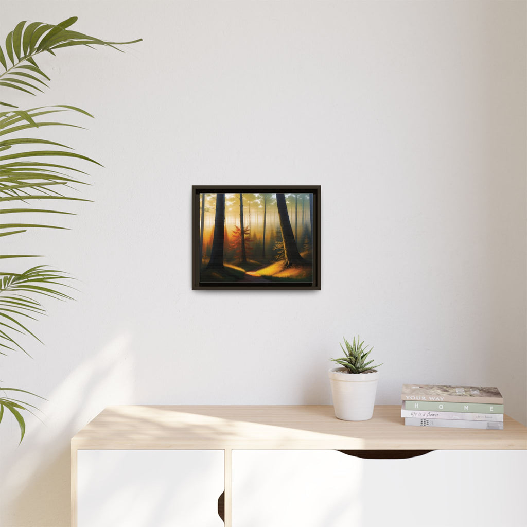 Wall Art Print - Misty Forest Sunrise