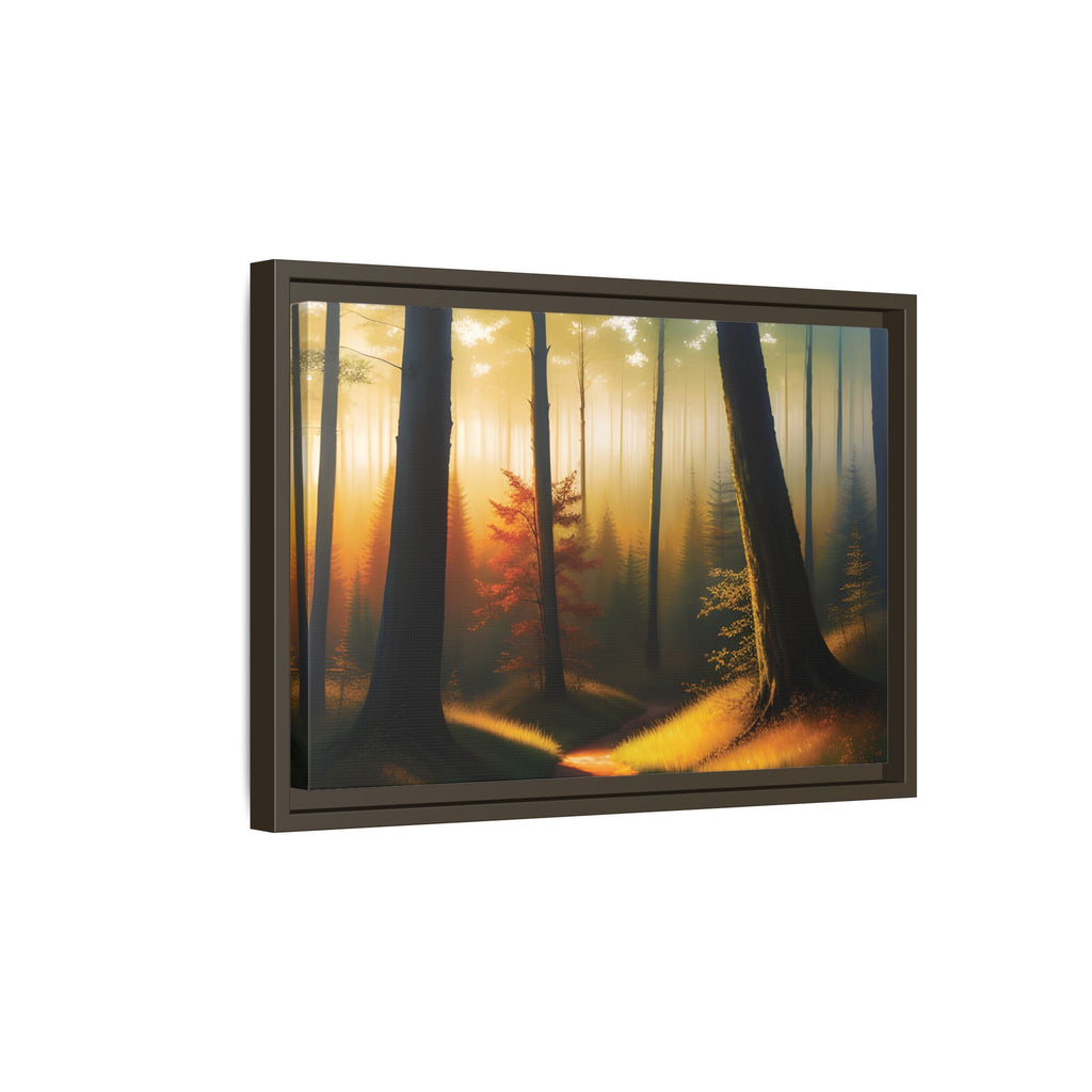 Wall Art Print - Misty Forest Sunrise