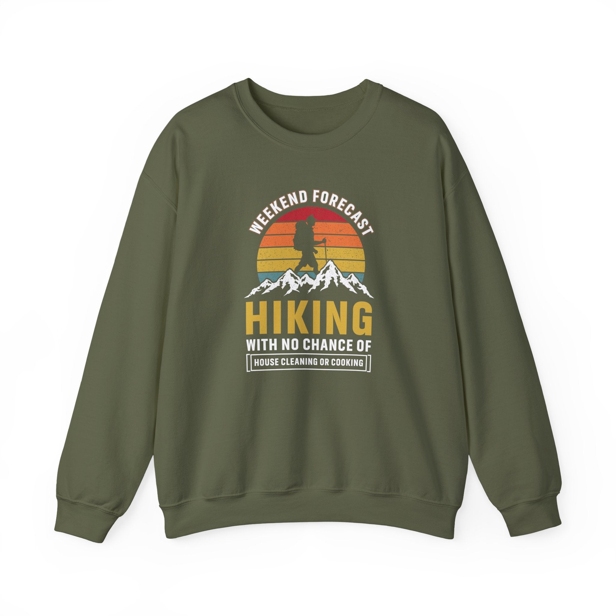 Spirited Trail-Lover Crew Sweatshirt