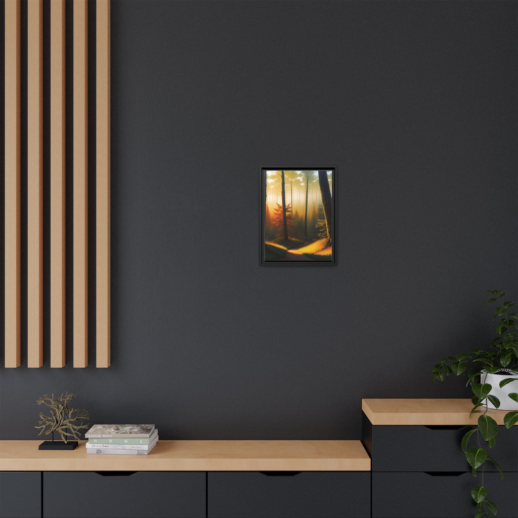 Wall Art Print - Misty Forest Sunrise
