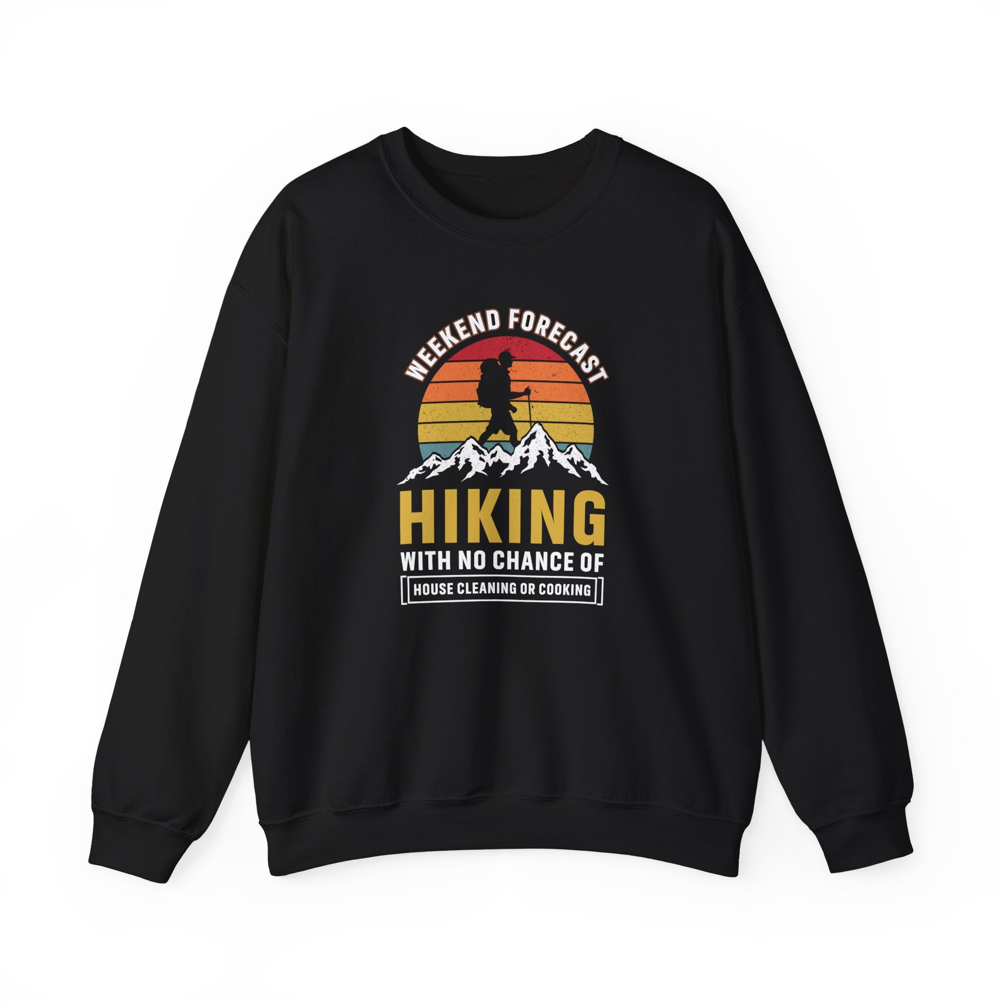 Spirited Trail-Lover Crew Sweatshirt