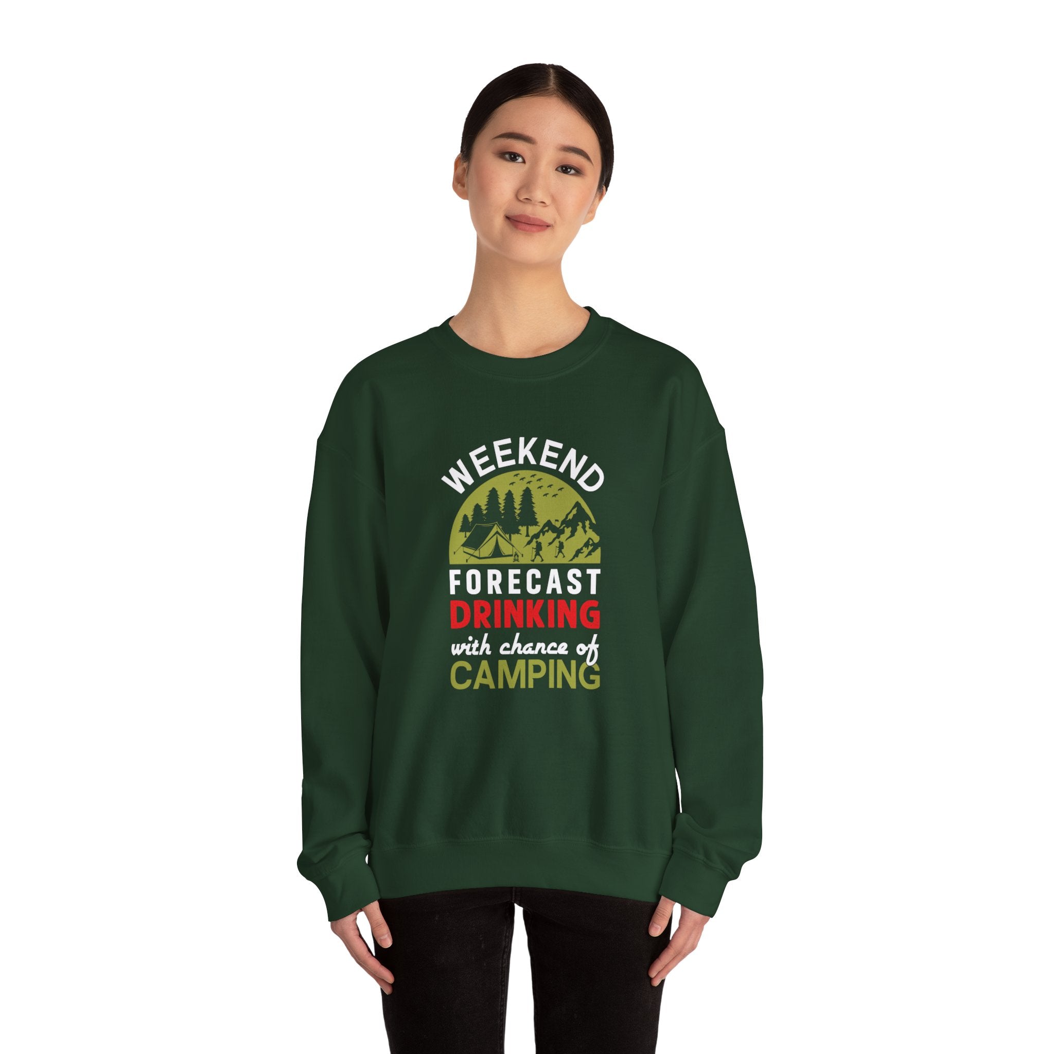 Rugged Weekend Toasts Crewneck