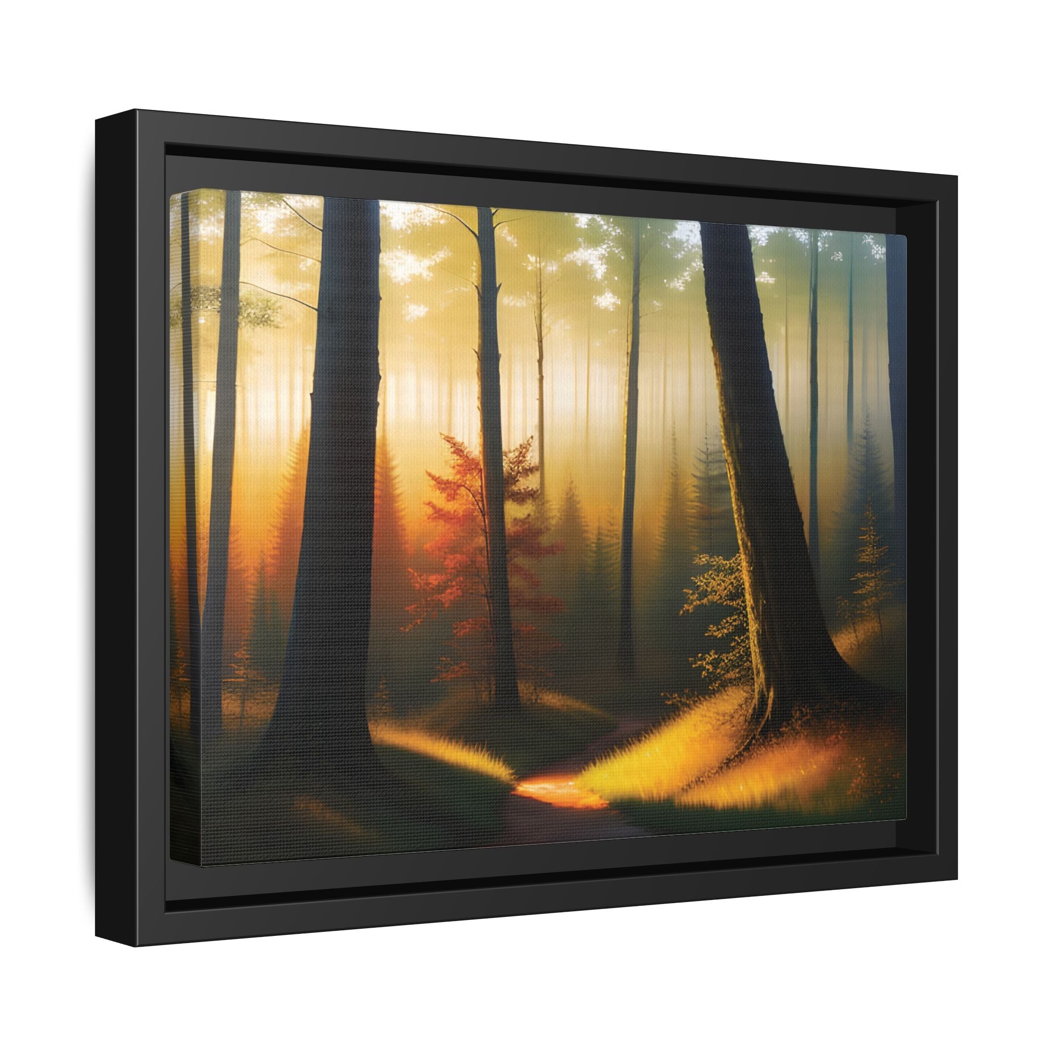 Wall Art Print - Misty Forest Sunrise