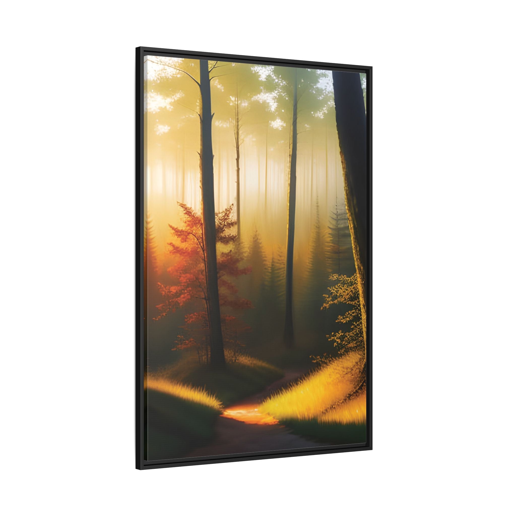 Wall Art Print - Misty Forest Sunrise